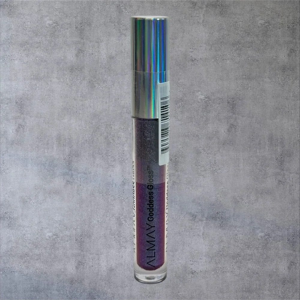 Almay‎ Goddess Gloss 910 Enchanted Shimmer 0.1oz Purple New  Lip Gloss
